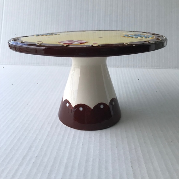 Mini Footed Holiday Cake/Treat Stand 8” - Picture 2 of 8